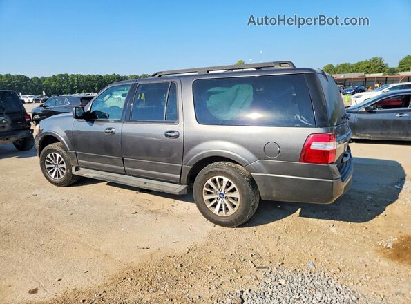 1FMJK1HT4HEA57704 2017 FORD EXPEDITION Gray Trasero izquierdo