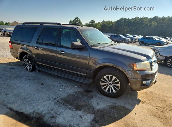 1FMJK1HT4HEA57704 2017 FORD EXPEDITION Gray Delantero derecho