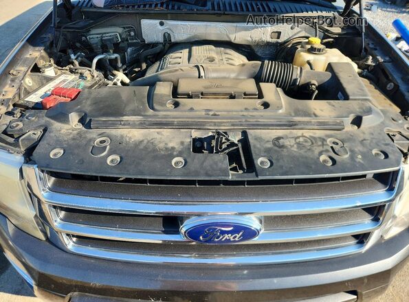 1FMJK1HT4HEA57704 2017 FORD EXPEDITION Gray Vista del compartimento del motor