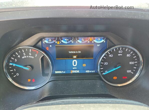 1FMJK1HT6NEA56503 2022 FORD EXPEDITION Gray Вид щитка приладів