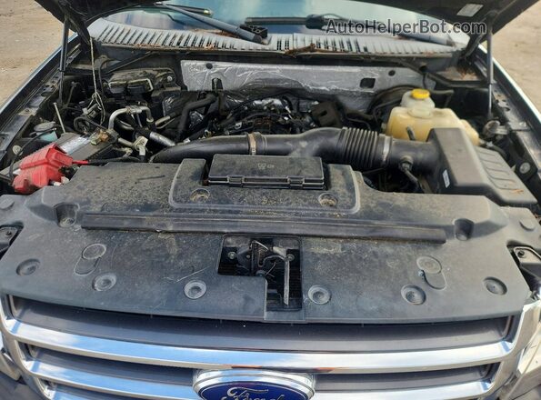1FMJK1HT7HEA57860 2017 FORD EXPEDITION Black Vista del compartimento del motor