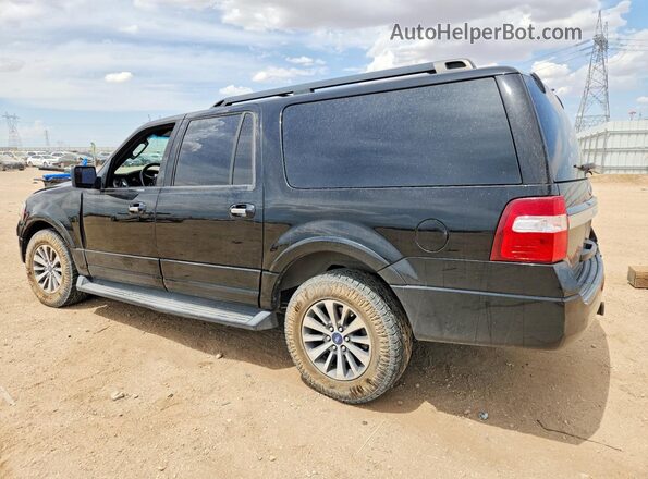 1FMJK1HT9HEA74322 2017 FORD EXPEDITION Black Rear left