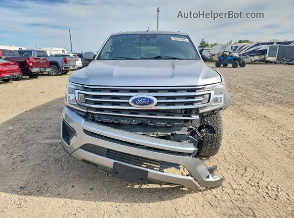 1FMJK1JT0MEA25076 2021 FORD EXPEDITION Silver Front view