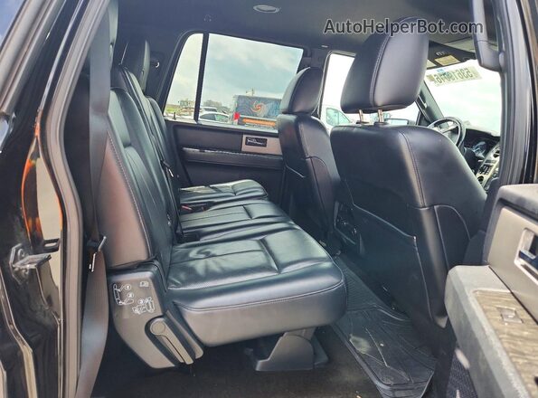 1FMJK1KT8HEA26366 2017 FORD EXPEDITION Black Rear interior view