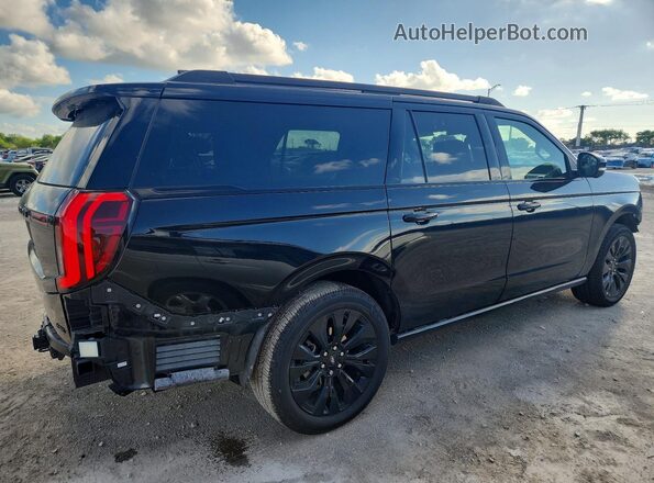 1FMJK1M88SEA72702 2025 FORD EXPEDITION Black Tył prawy