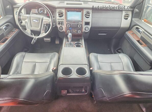 1FMJK1MTXHEA73055 2017 FORD EXPEDITION Red Dashboard view