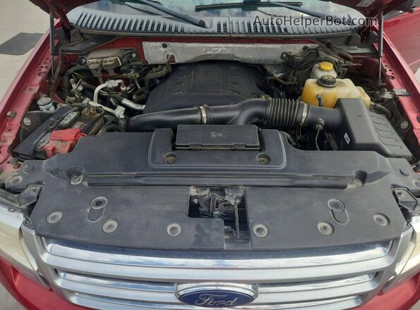 1FMJK1MTXHEA73055 2017 FORD EXPEDITION Red Engine compartment view