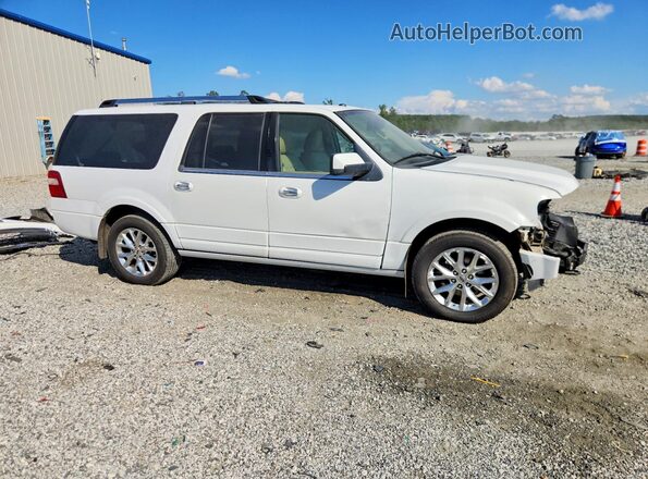 1FMJK2AT1HEA68434 2017 FORD EXPEDITION Белый Передняя правая четверть