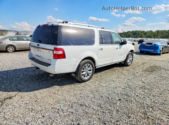 1FMJK2AT1HEA68434 2017 FORD EXPEDITION Белый Задняя правая четверть