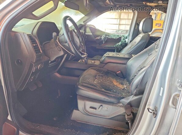 1FMJK2AT4MEA51184 2021 FORD EXPEDITION Серый Вид салона спереди