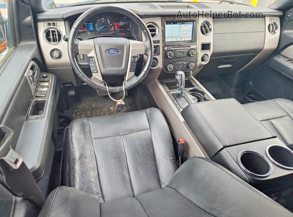 1FMJK2AT6HEA43254 2017 FORD EXPEDITION Black Առջևի վահանակի տեսք