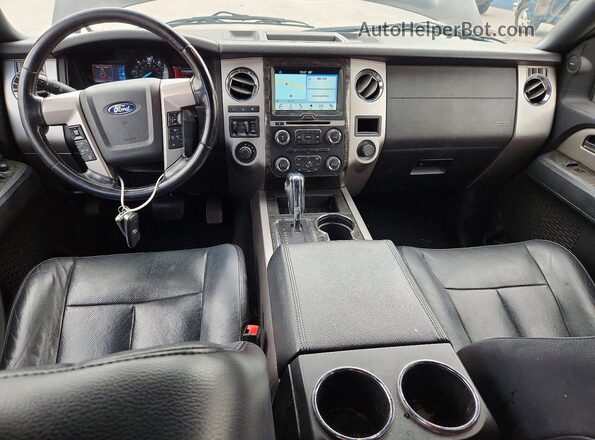 1FMJK2AT6HEA53282 2017 FORD EXPEDITION Black Առջևի վահանակի տեսք