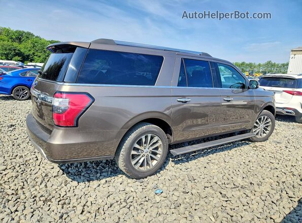 1FMJK2AT6JEA41350 2018 FORD EXPEDITION Gray Trasero derecho