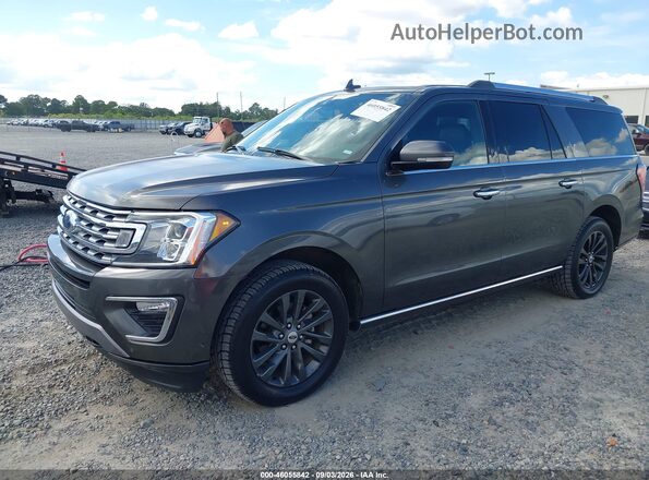 1FMJK2ATXMEA07884 2021 FORD EXPEDITION Gray Առջևի ձախ երեք քառորդ տեսարան