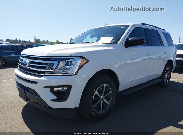 1FMJU1GTXLEA84054 2020 FORD EXPEDITION White Առջևի ձախ երեք քառորդ տեսարան