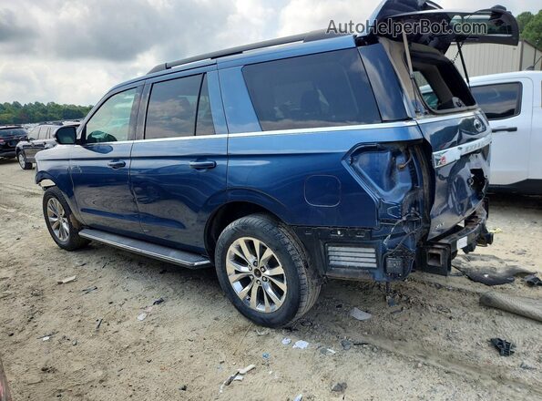1FMJU1HT2KEA48016 2019 FORD EXPEDITION Синий Задняя левая четверть