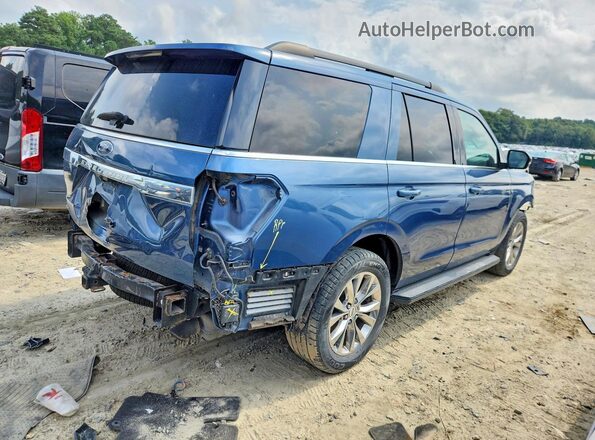1FMJU1HT2KEA48016 2019 FORD EXPEDITION Синий Задняя правая четверть