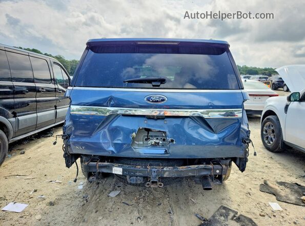 1FMJU1HT2KEA48016 2019 FORD EXPEDITION Синий Вид сзади