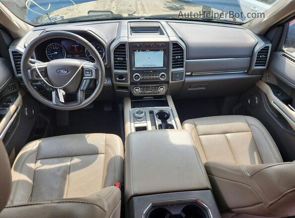 1FMJU1HT2KEA48016 2019 FORD EXPEDITION Синий Вид панели приборов