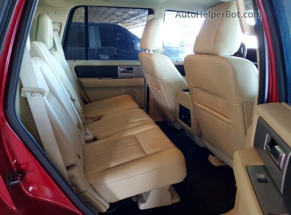 1FMJU1HT3GEF26144 2016 FORD EXPEDITION Red Սալոնի հետևի տեսք