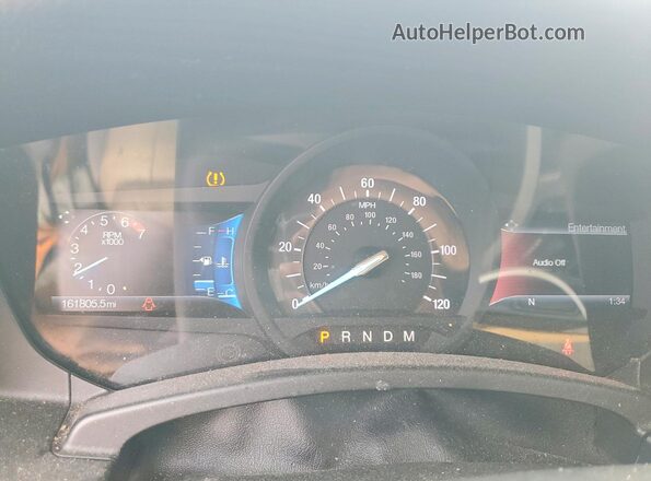 1FMJU1HT3HEA60412 2017 FORD EXPEDITION Blue Вид щитка приладів
