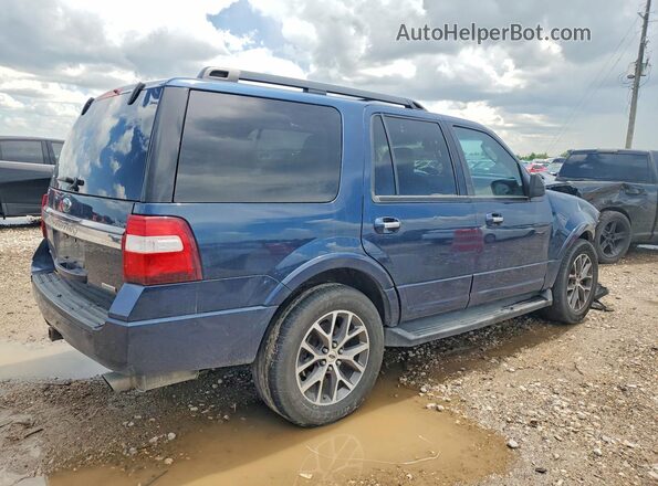 1FMJU1HT3HEA60412 2017 FORD EXPEDITION Blue Задня права чверть