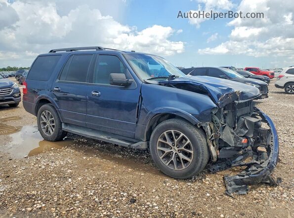 1FMJU1HT3HEA60412 2017 FORD EXPEDITION Blue Передня права чверть