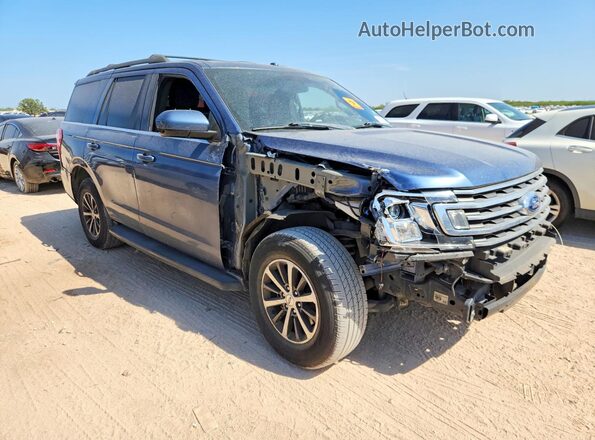 1FMJU1HT5KEA73041 2019 FORD EXPEDITION Blue Передня права чверть