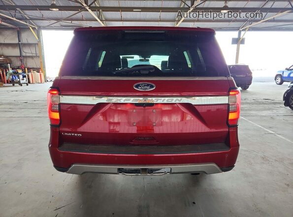 1FMJU2AT4JEA15811 2018 FORD EXPEDITION Красный Вид сзади