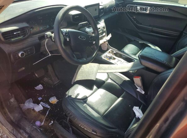 1FMSK7BH6MGA30286 2021 FORD EXPLORER Gray Dashboard view