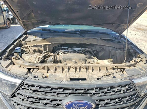 1FMSK7BH6MGA30286 2021 FORD EXPLORER Gray Engine compartment view