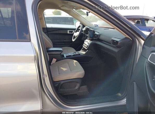 1FMSK7BHXPGA34927 2023 FORD EXPLORER Gray Widok wnętrza z przodu