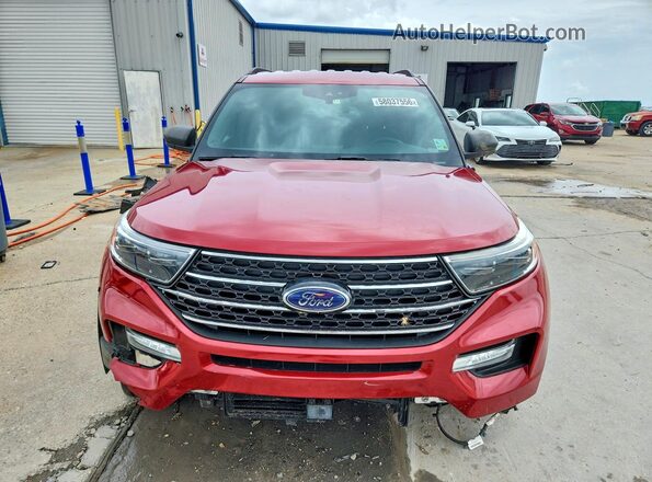 1FMSK7DH0LGA76692 2020 FORD EXPLORER Red Դիմացի տեսք
