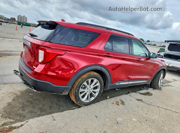 1FMSK7DH0LGA76692 2020 FORD EXPLORER Red Հետևի աջ