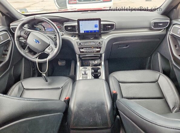 1FMSK7DH0LGA76692 2020 FORD EXPLORER Red Առջևի վահանակի տեսք
