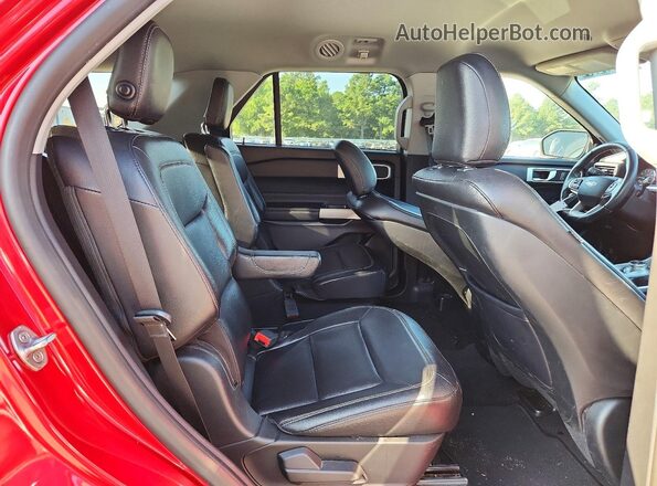 1FMSK7DH0LGC76164 2020 FORD EXPLORER Red Vista interior trasera