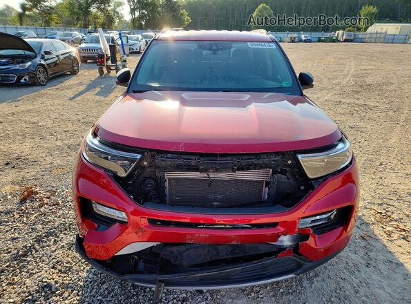 1FMSK7DH0LGC76164 2020 FORD EXPLORER Red Vista frontal