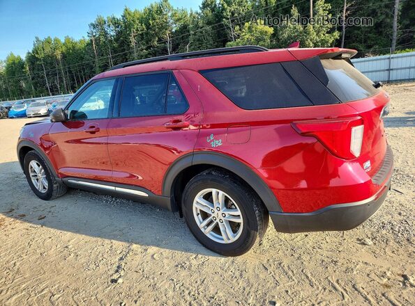 1FMSK7DH0LGC76164 2020 FORD EXPLORER Red Trasero izquierdo