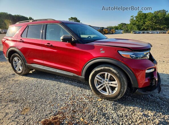 1FMSK7DH0LGC76164 2020 FORD EXPLORER Red Delantero derecho
