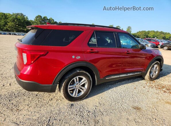 1FMSK7DH0LGC76164 2020 FORD EXPLORER Red Trasero derecho