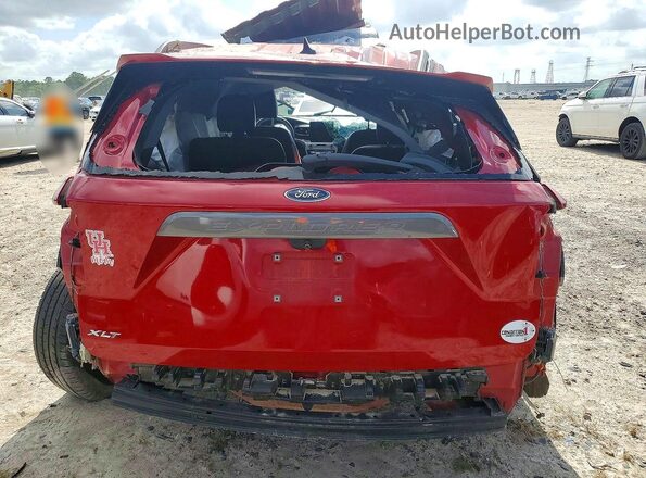1FMSK7DH0PGB31969 2023 FORD EXPLORER Red Вид ззаду