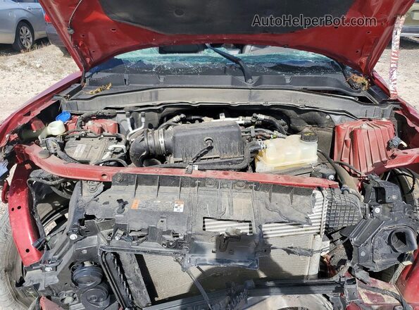 1FMSK7DH0PGB31969 2023 FORD EXPLORER Red Вид підкапотного простору