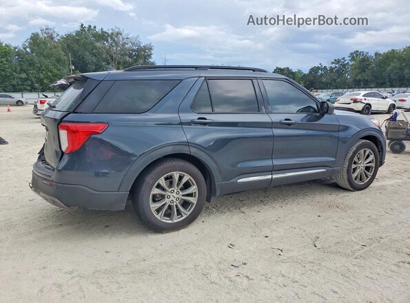 1FMSK7DH1NGA37399 2022 FORD EXPLORER Gray Задня права чверть