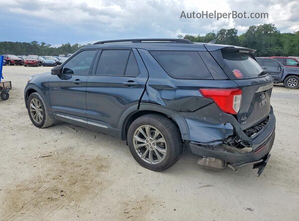 1FMSK7DH1NGA37399 2022 FORD EXPLORER Gray Задня ліва чверть