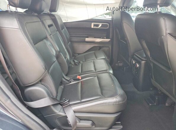 1FMSK7DH1NGA37399 2022 FORD EXPLORER Gray Вид задньої частини салону