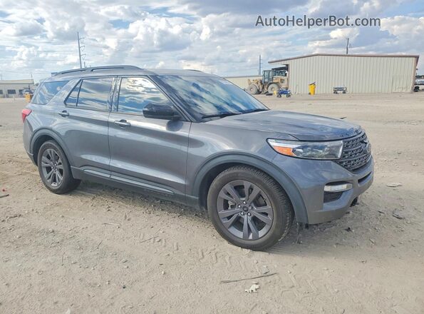 1FMSK7DH2NGB72276 2022 FORD EXPLORER Угольный Передняя правая четверть