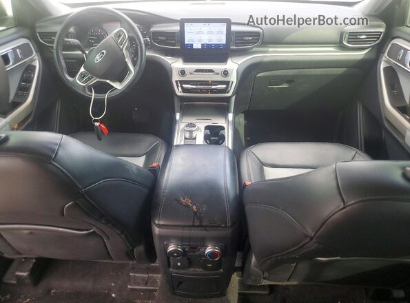 1FMSK7DH2NGB72276 2022 FORD EXPLORER Угольный Вид панели приборов