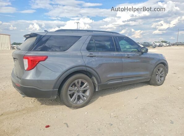 1FMSK7DH2NGB72276 2022 FORD EXPLORER Угольный Задняя правая четверть