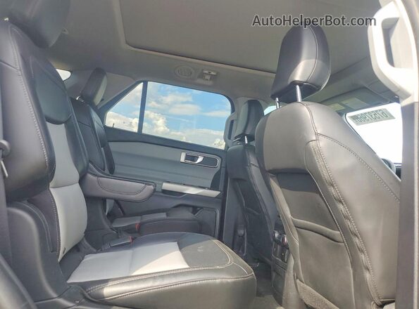 1FMSK7DH2NGB72276 2022 FORD EXPLORER Угольный Вид задней части салона