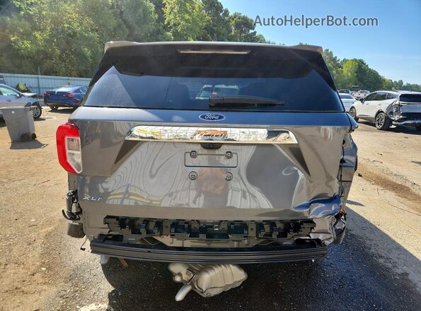 1FMSK7DH2PGC23021 2023 FORD EXPLORER Gray Вид ззаду